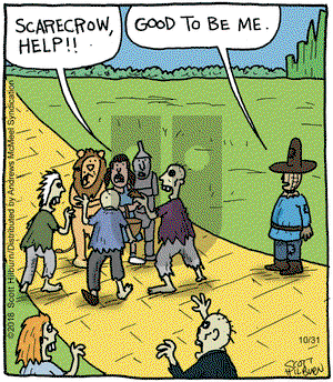 The Argyle Sweater on Wednesday October 31, 2018 Comic Strip