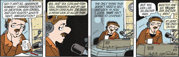 Doonesbury on Thursday April 5, 2007 Comic Strip