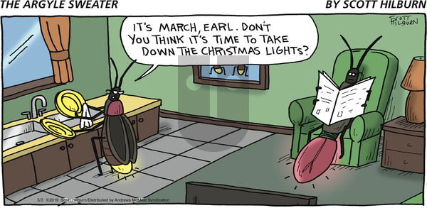 The Argyle Sweater on Sunday March 3, 2019 Comic Strip