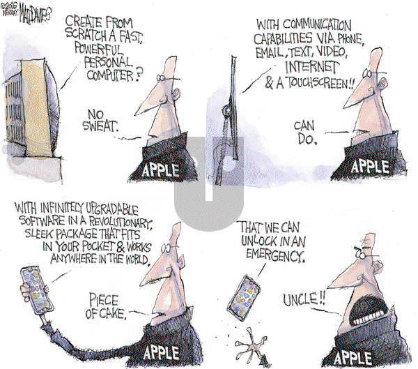Matt Davies on Thursday February 18, 2016 Comic Strip