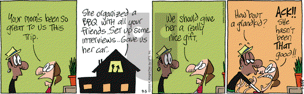 The Knight Life on Saturday September 5, 2009 Comic Strip