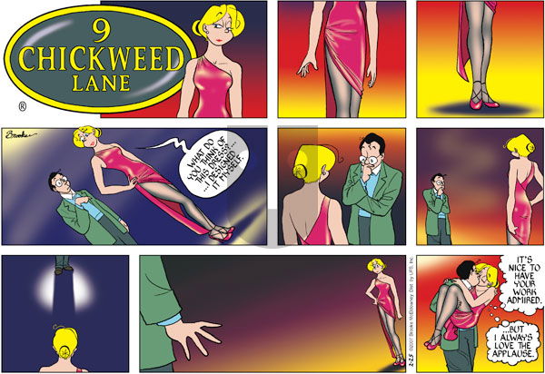9 Chickweed Lane on Sunday February 25, 2007 Comic Strip