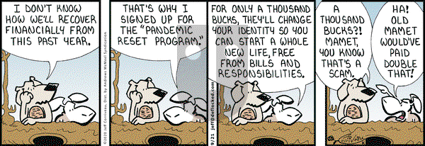 DeFlocked on Monday September 21, 2020 Comic Strip