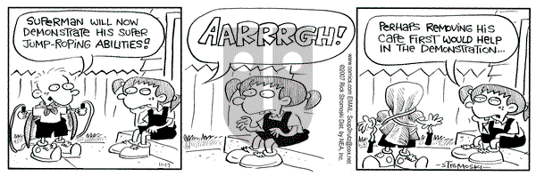 Soup to Nutz - Old on Saturday November 17, 2007 Comic Strip