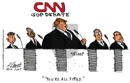 Henry Payne - Monday September 14, 2015 Comic Strip