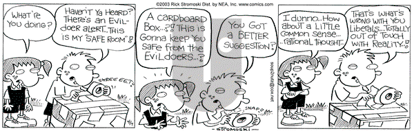 Soup to Nutz - Old on Monday April 7, 2003 Comic Strip