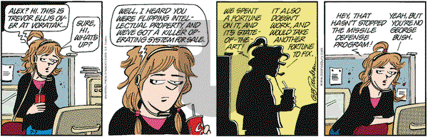 Doonesbury on Sunday September 30, 2001 Comic Strip