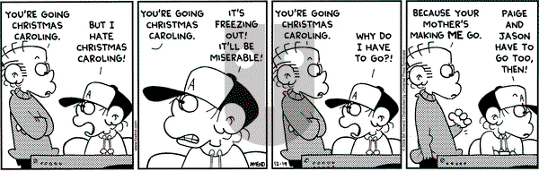 FoxTrot on Tuesday December 19, 2006 Comic Strip