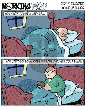 Working Daze on Tuesday February 7, 2006 Comic Strip