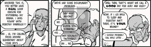 The Boondocks on Friday April 25, 2014 Comic Strip