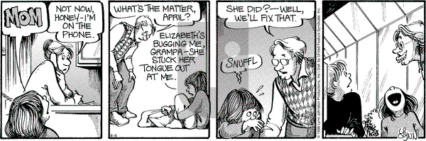 For Better or For Worse on Saturday April 4, 1998 Comic Strip