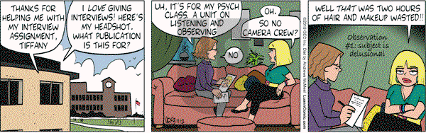 Luann on Monday November 12, 2018 Comic Strip