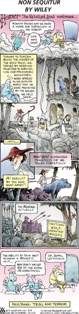 Non Sequitur on Sunday March 9, 2014 Comic Strip