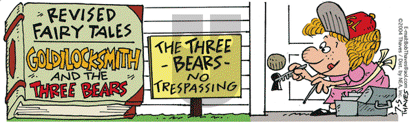 Frank and Ernest on Monday July 5, 2004 Comic Strip