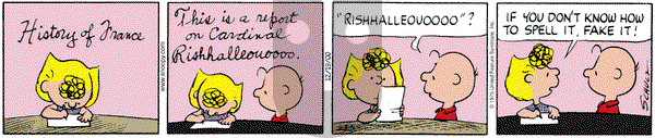 Peanuts on Tuesday December 19, 2000 Comic Strip