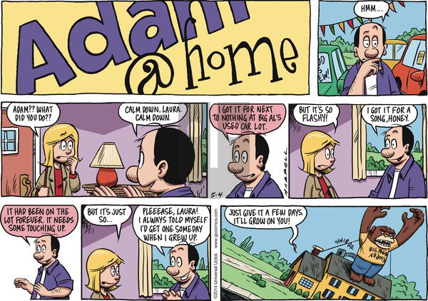 Adam@Home on Sunday May 4, 2014 Comic Strip