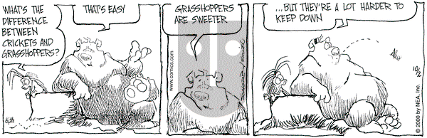 The Grizzwells on Monday October 2, 2000 Comic Strip