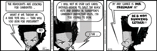 The Boondocks on Saturday October 16, 2010 Comic Strip