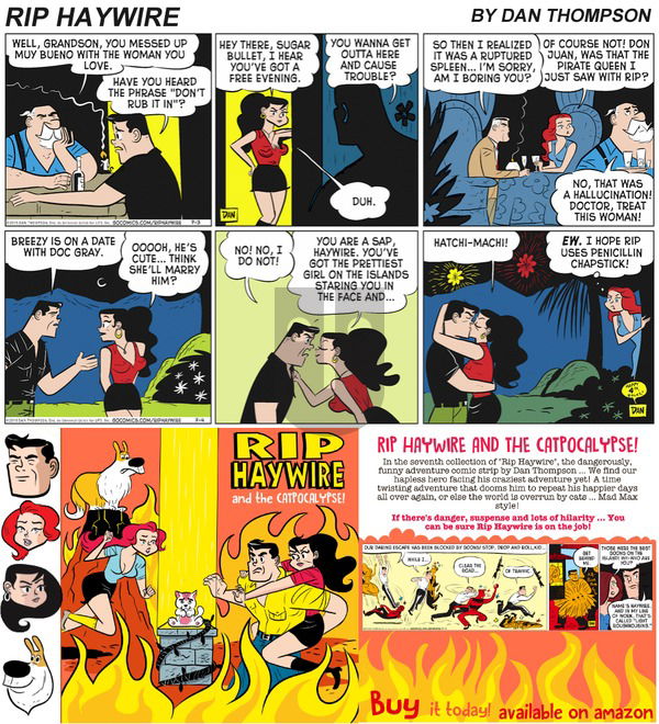 Rip Haywire on Sunday October 8, 2017 Comic Strip