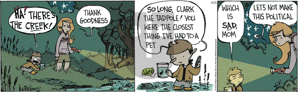 Wallace the Brave on Wednesday April 22, 2020 Comic Strip