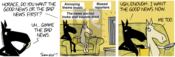 Dark Side of the Horse on Saturday March 3, 2012 Comic Strip