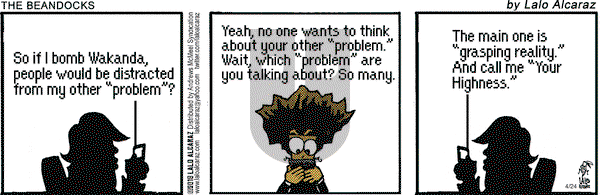 La Cucaracha on Tuesday April 24, 2018 Comic Strip