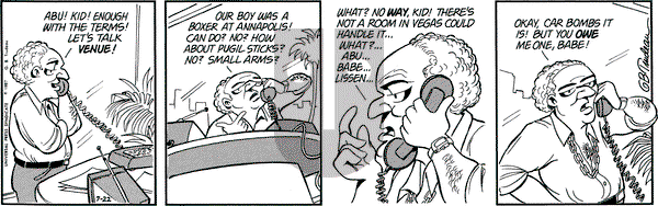 Doonesbury on Wednesday July 22, 1987 Comic Strip