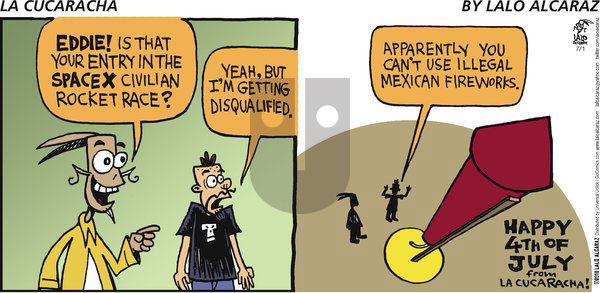 La Cucaracha on Sunday July 1, 2012 Comic Strip