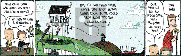Wallace the Brave on Wednesday March 28, 2018 Comic Strip