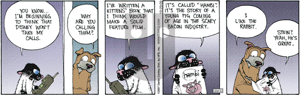 Get Fuzzy on Thursday October 29, 2009 Comic Strip