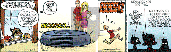 Over the Hedge on Wednesday February 3, 2021 Comic Strip