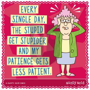 Aunty Acid - Sunday October 23, 2022 Comic Strip