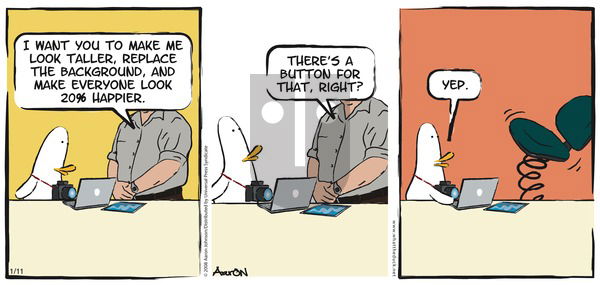 W.T. Duck on Thursday January 22, 2009 Comic Strip