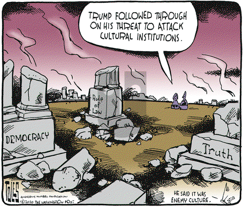 Tom Toles on Wednesday January 8, 2020 Comic Strip