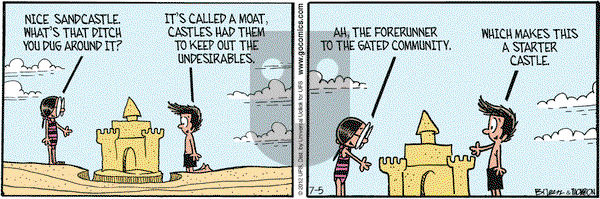Grand Avenue on Thursday July 5, 2012 Comic Strip