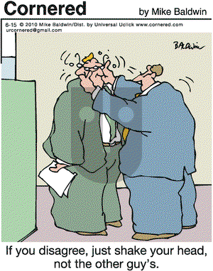 Cornered on Tuesday June 15, 2010 Comic Strip