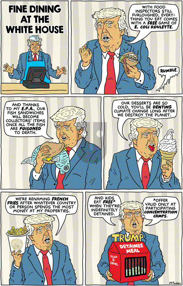 Brian McFadden - Monday January 21, 2019 Comic Strip