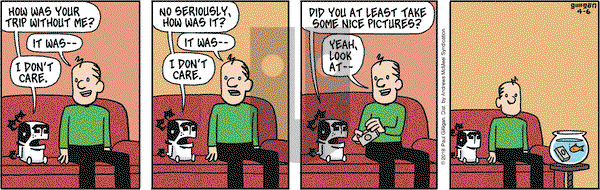 Pooch Cafe on Friday April 6, 2018 Comic Strip