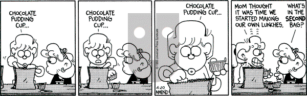FoxTrot on Tuesday April 20, 1993 Comic Strip