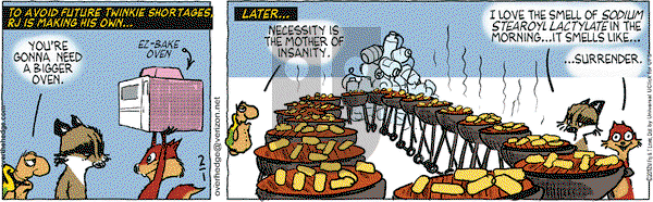 Over the Hedge on Wednesday February 1, 2012 Comic Strip