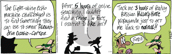 The Knight Life on Saturday January 19, 2019 Comic Strip