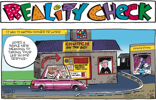 Reality Check on Sunday May 26, 2019 Comic Strip
