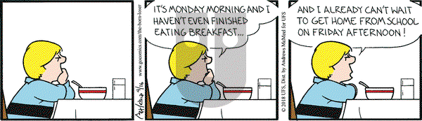 The Born Loser on Monday April 16, 2018 Comic Strip