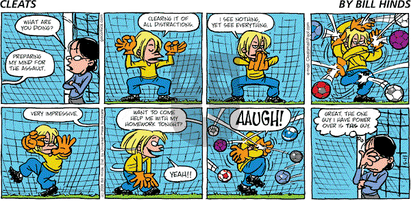 Cleats - Sunday May 11, 2008 Comic Strip