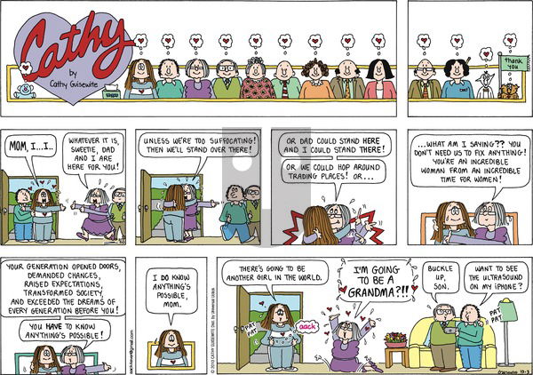 Cathy Classics on Sunday October 3, 2010 Comic Strip