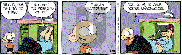 The Buckets on Saturday November 16, 2013 Comic Strip