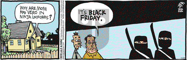 La Cucaracha - Friday November 23, 2012 Comic Strip