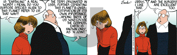 9 Chickweed Lane on Monday November 10, 2014 Comic Strip