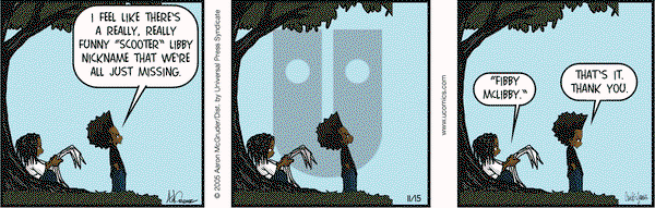 The Boondocks - Tuesday November 15, 2005 Comic Strip