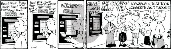 Drabble on Thursday May 14, 1998 Comic Strip